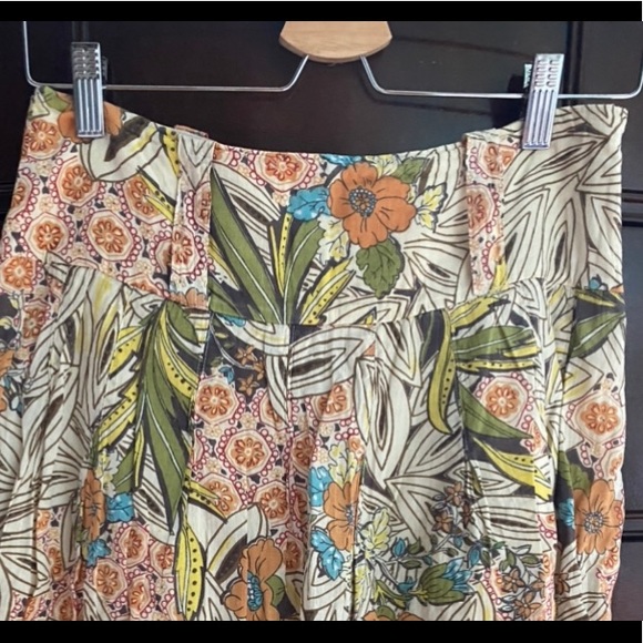 Boho Cotton Skirt - Picture 2 of 3